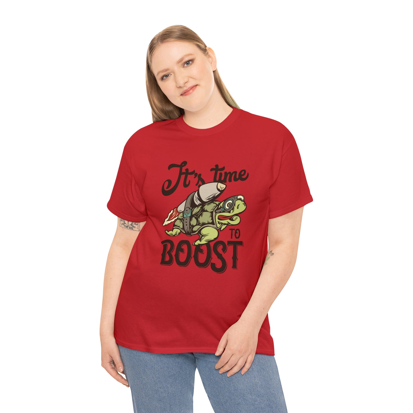 It's Time to Boost Cotton Tee