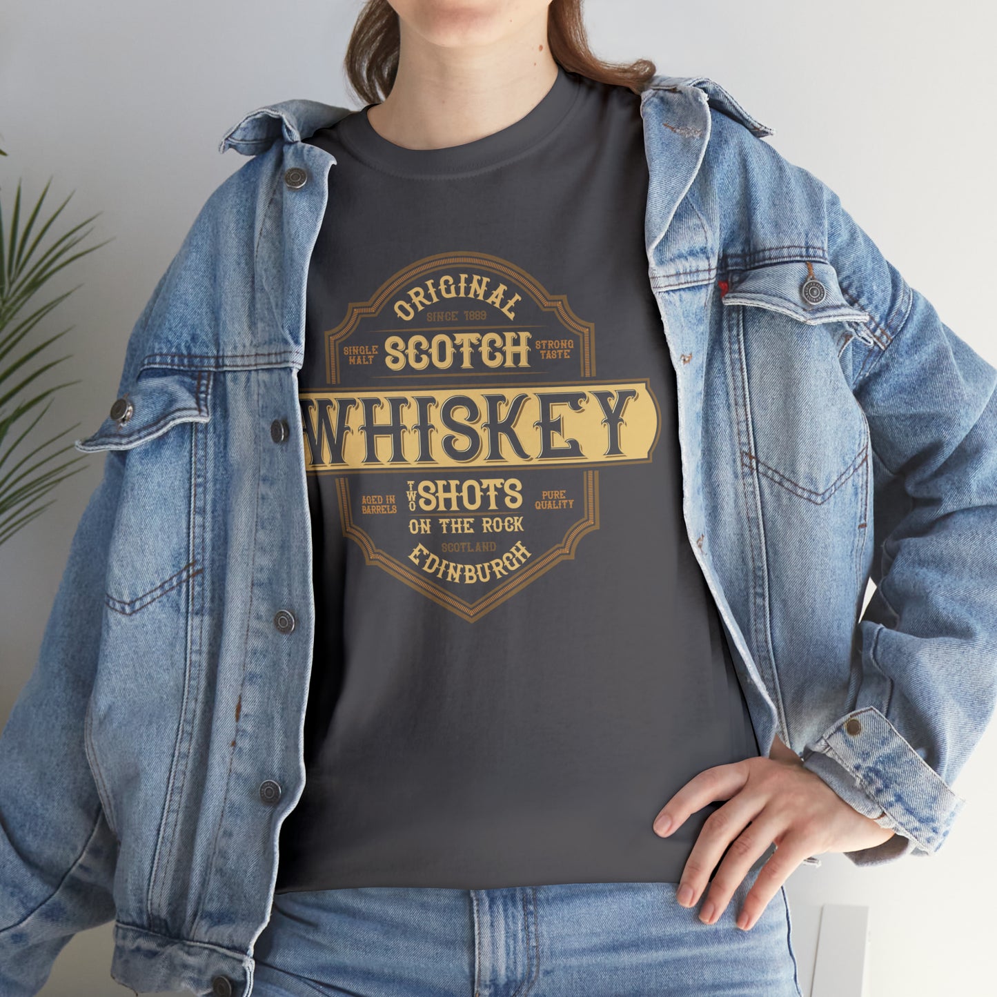 Scotch Whiskey Edinburgh Cotton Tee