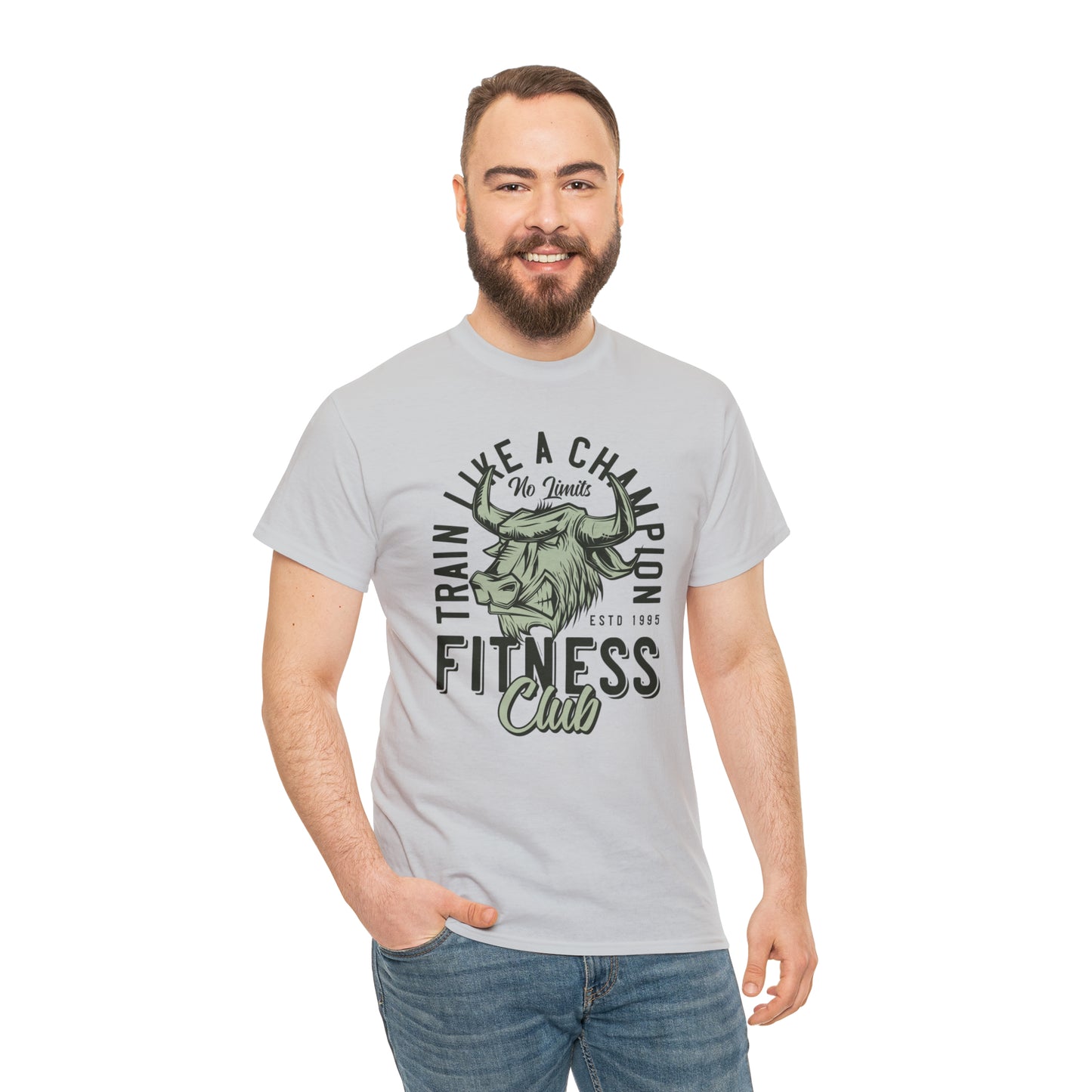 Bull Fitness Club Cotton Tee