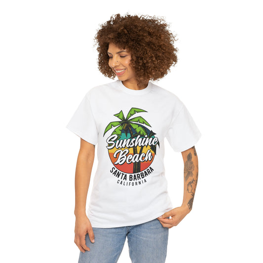 Sunshine Beach Santa Barbara Cotton Tee