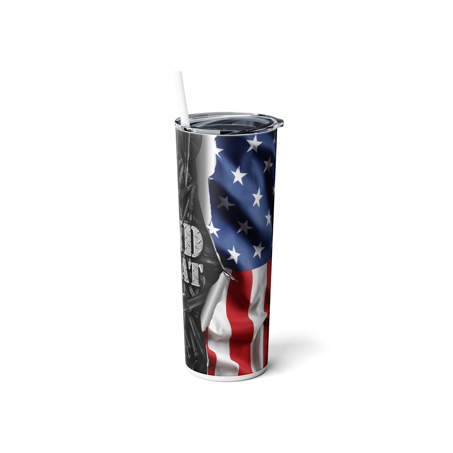 Patriotic Flag 2nd Amendment 20oz Skinny Tumbler