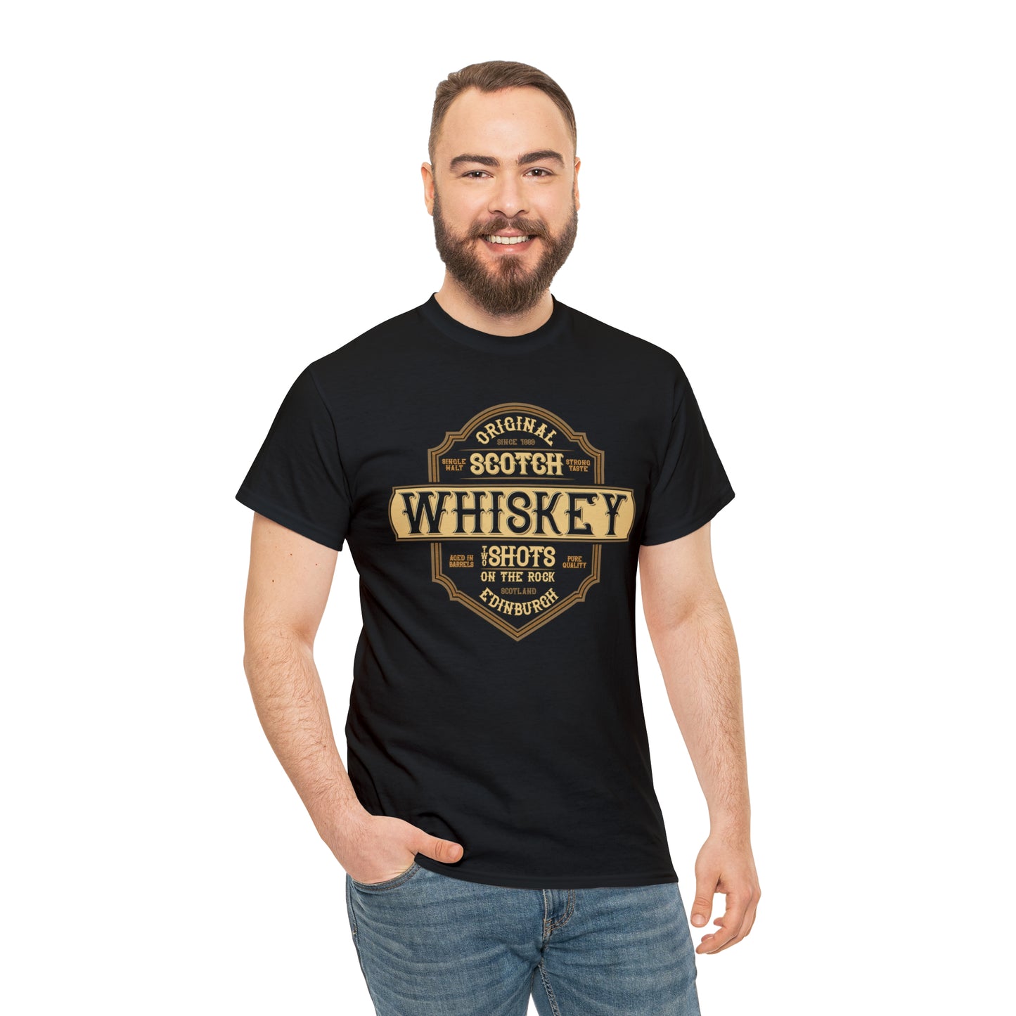 Scotch Whiskey Edinburgh Cotton Tee