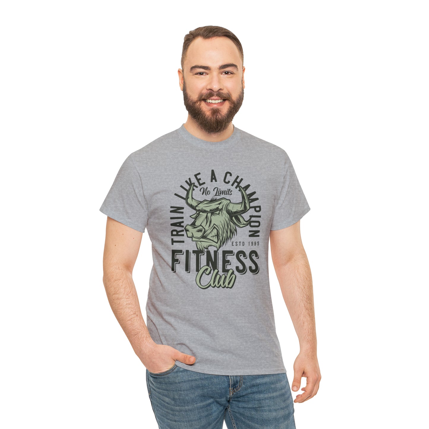 Bull Fitness Club Cotton Tee