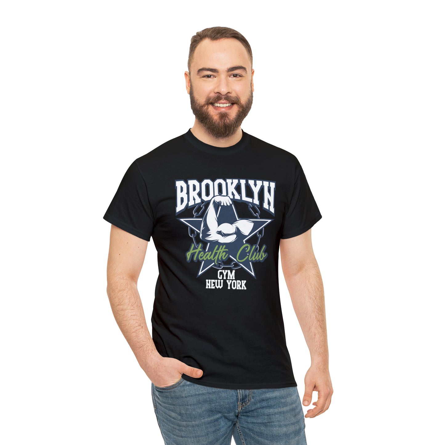 Brooklyn Health Club Gym Cotton Tee