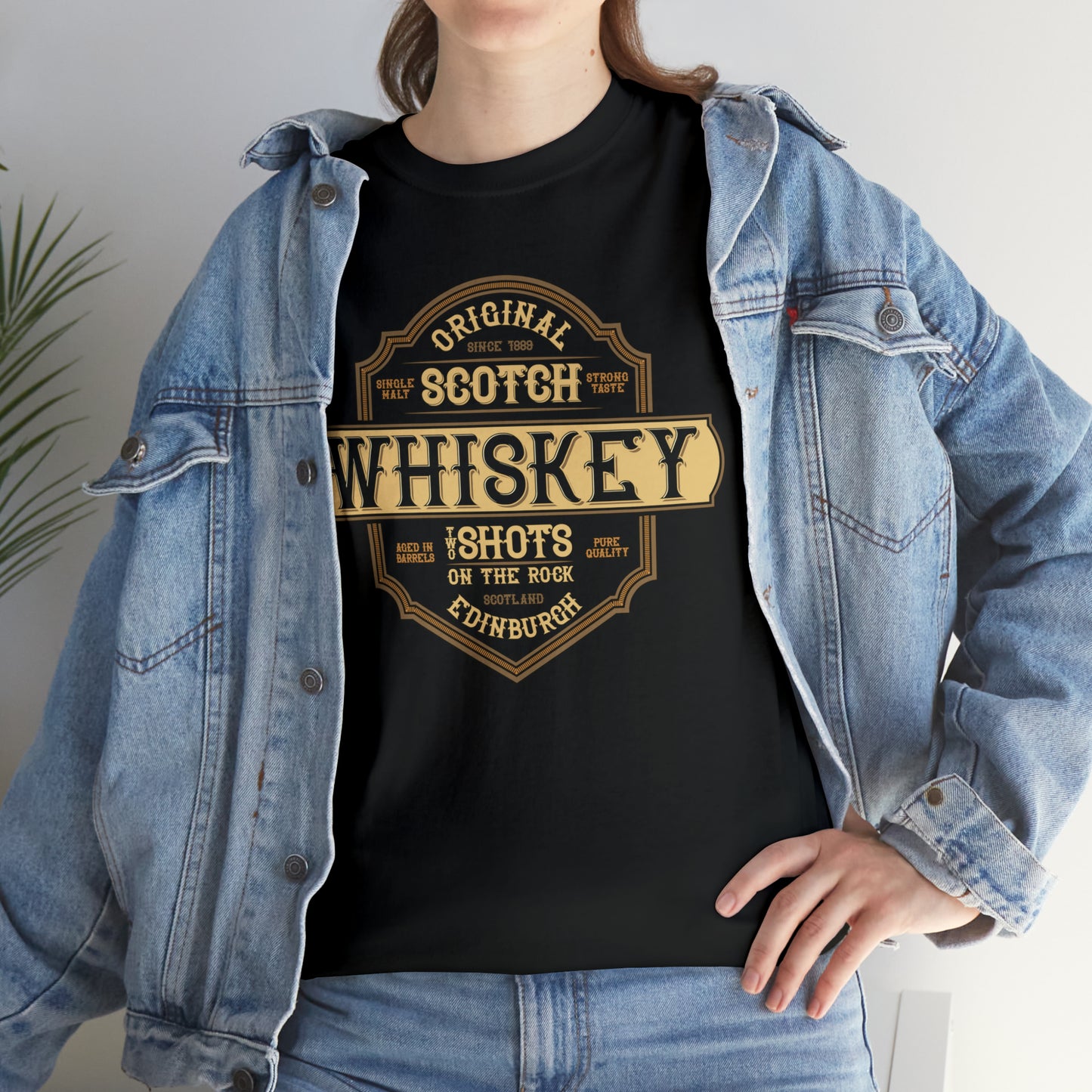 Scotch Whiskey Edinburgh Cotton Tee