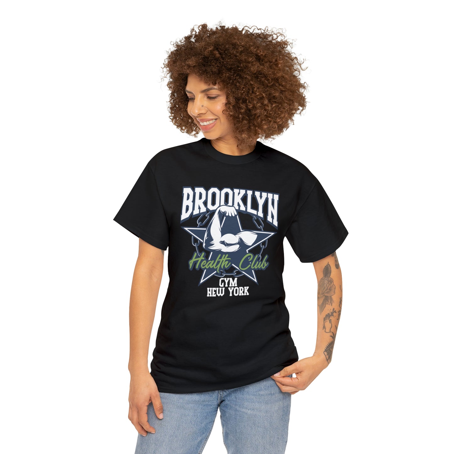 Brooklyn Health Club Gym Cotton Tee