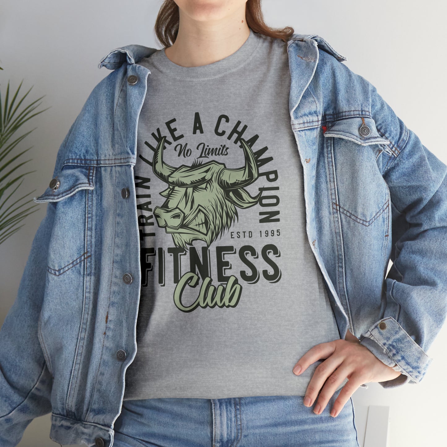 Bull Fitness Club Cotton Tee