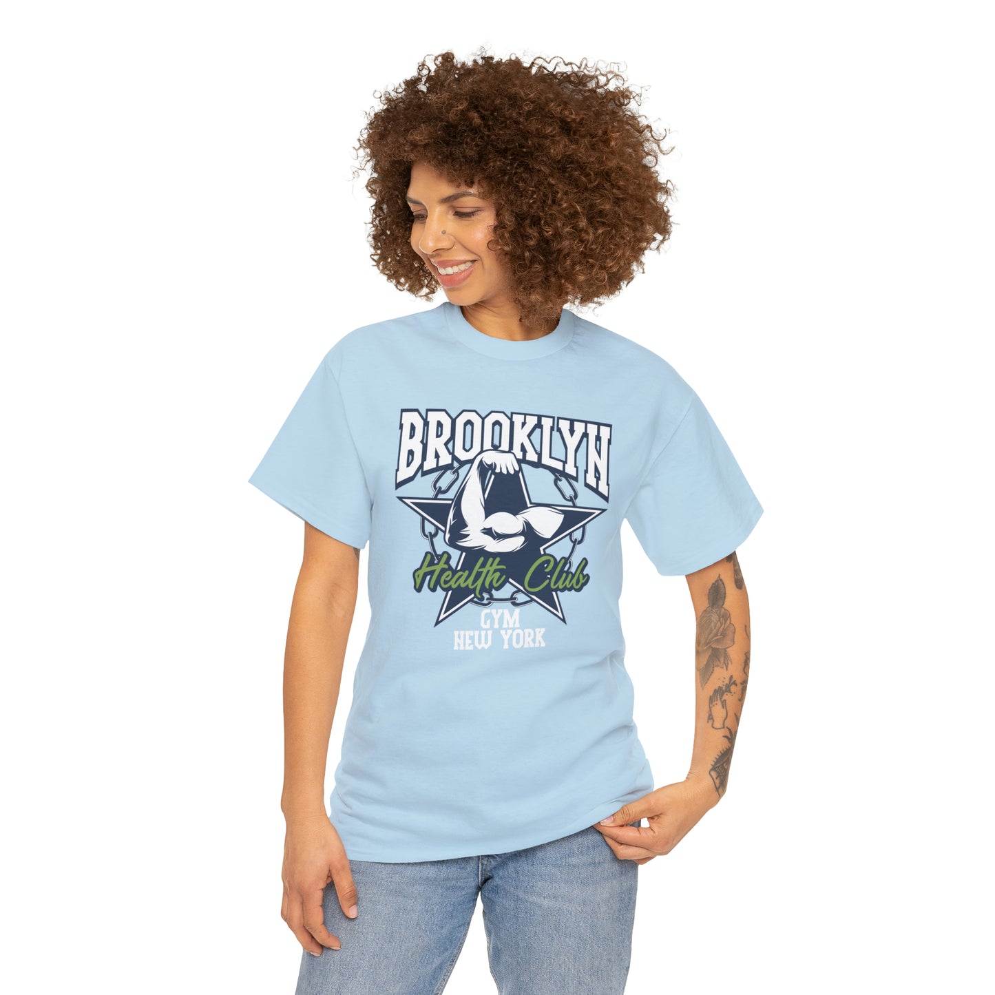 Brooklyn Health Club Gym Cotton Tee