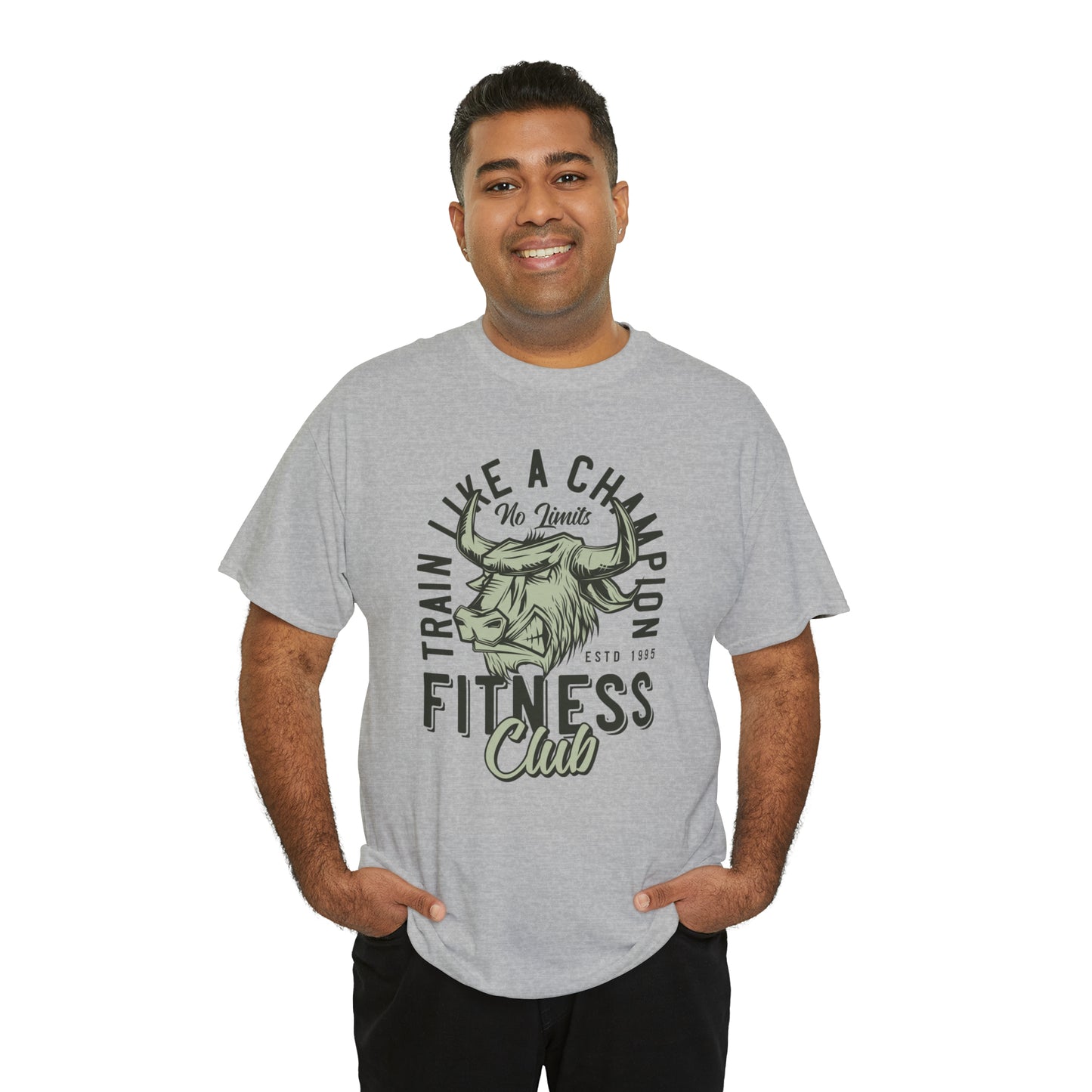 Bull Fitness Club Cotton Tee