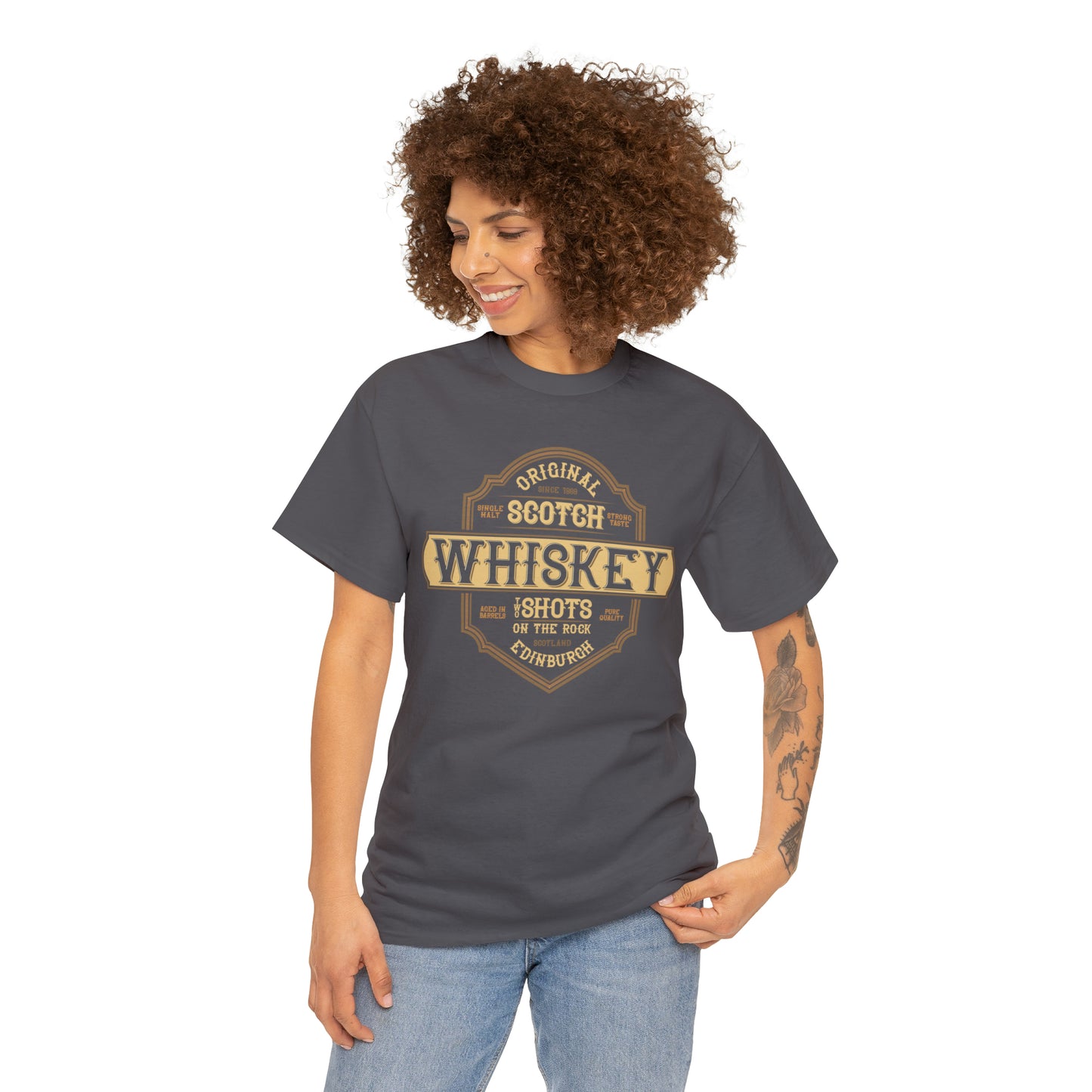 Scotch Whiskey Edinburgh Cotton Tee