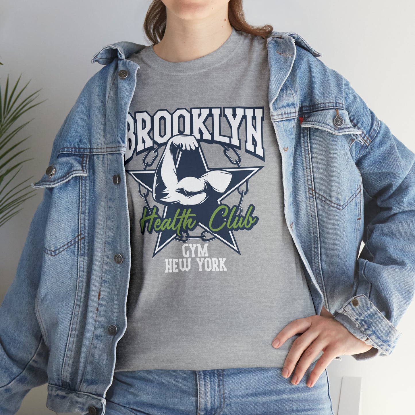 Brooklyn Health Club Gym Cotton Tee