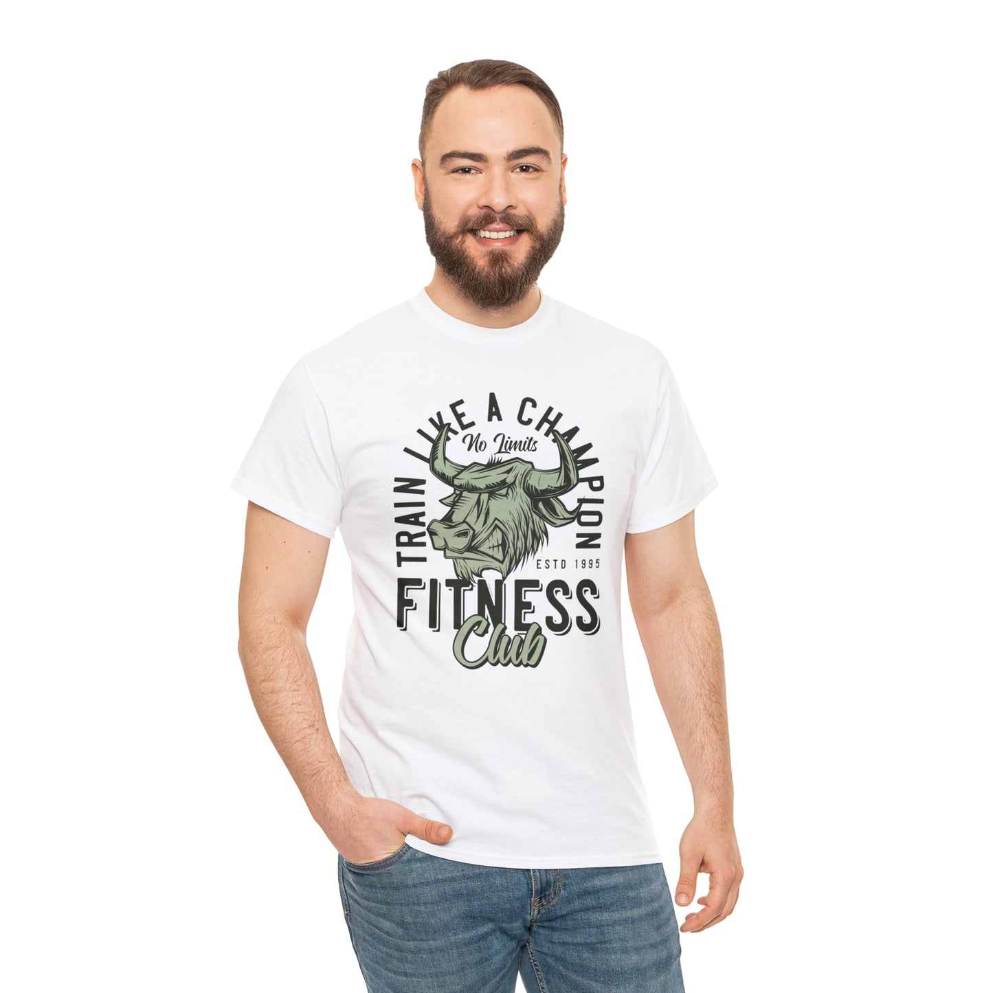 Bull Fitness Club Cotton Tee