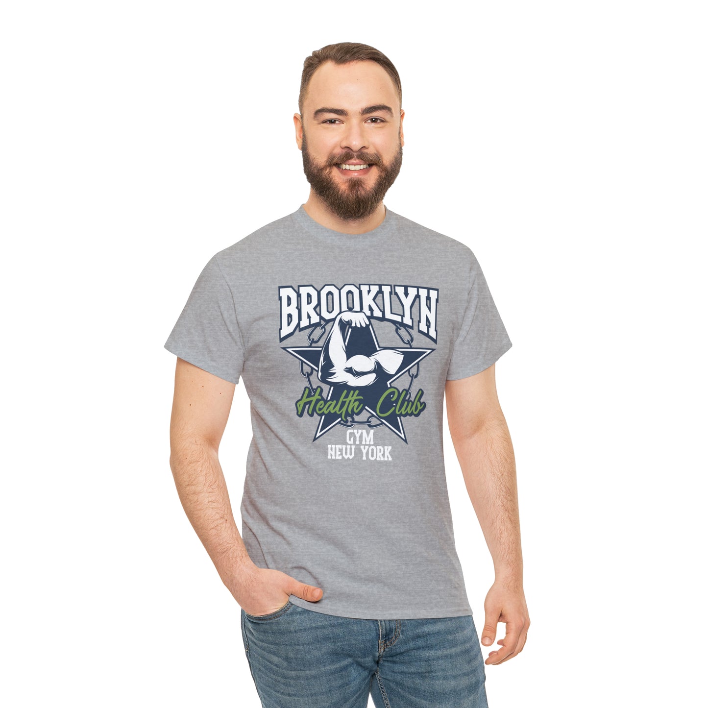 Brooklyn Health Club Gym Cotton Tee