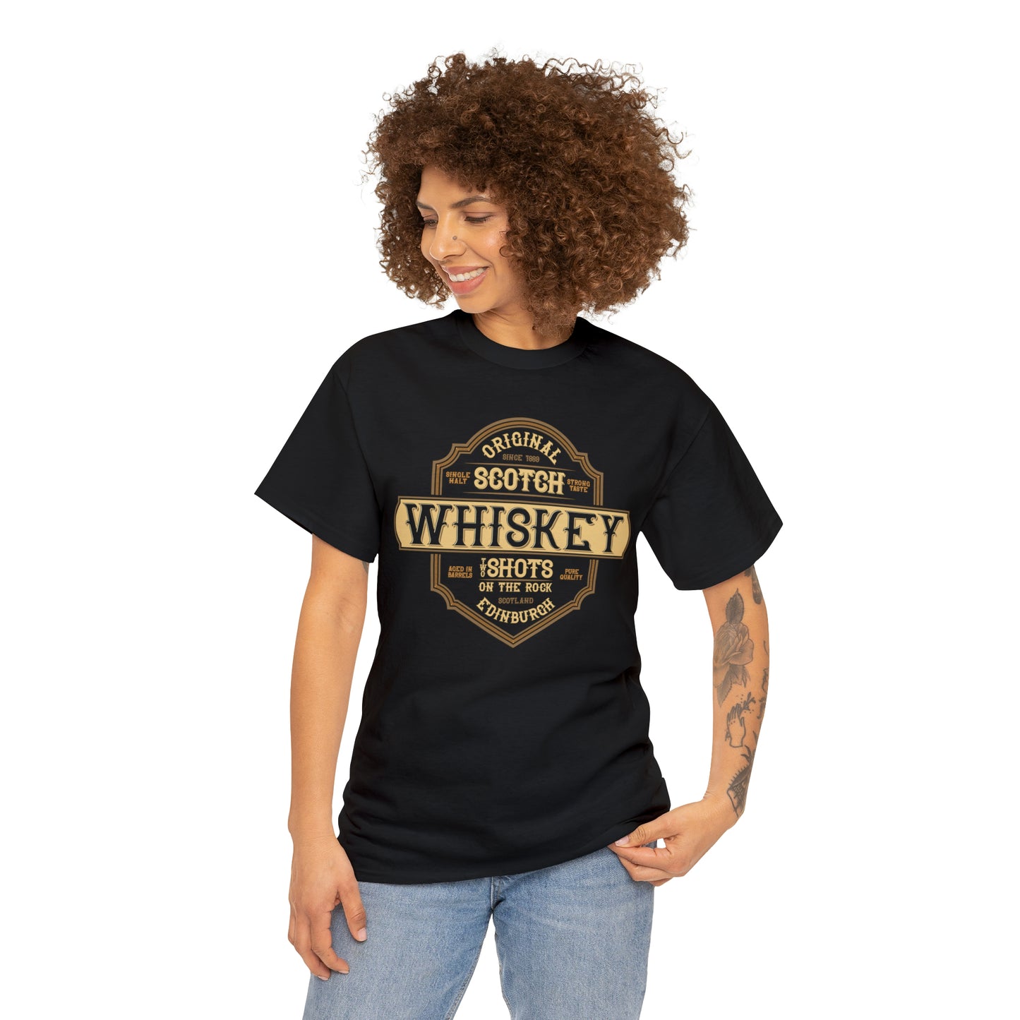 Scotch Whiskey Edinburgh Cotton Tee