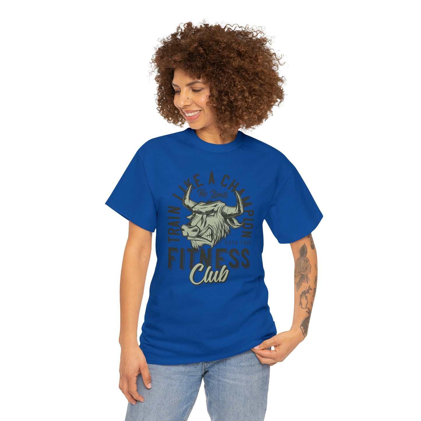 Bull Fitness Club Cotton Tee