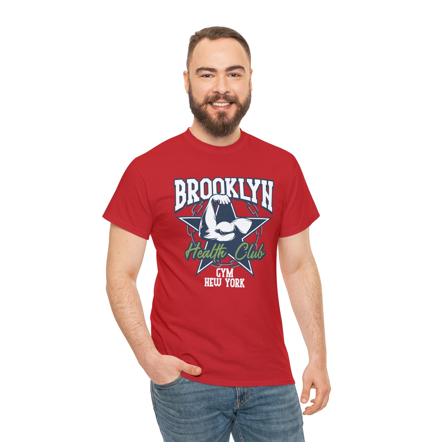 Brooklyn Health Club Gym Cotton Tee