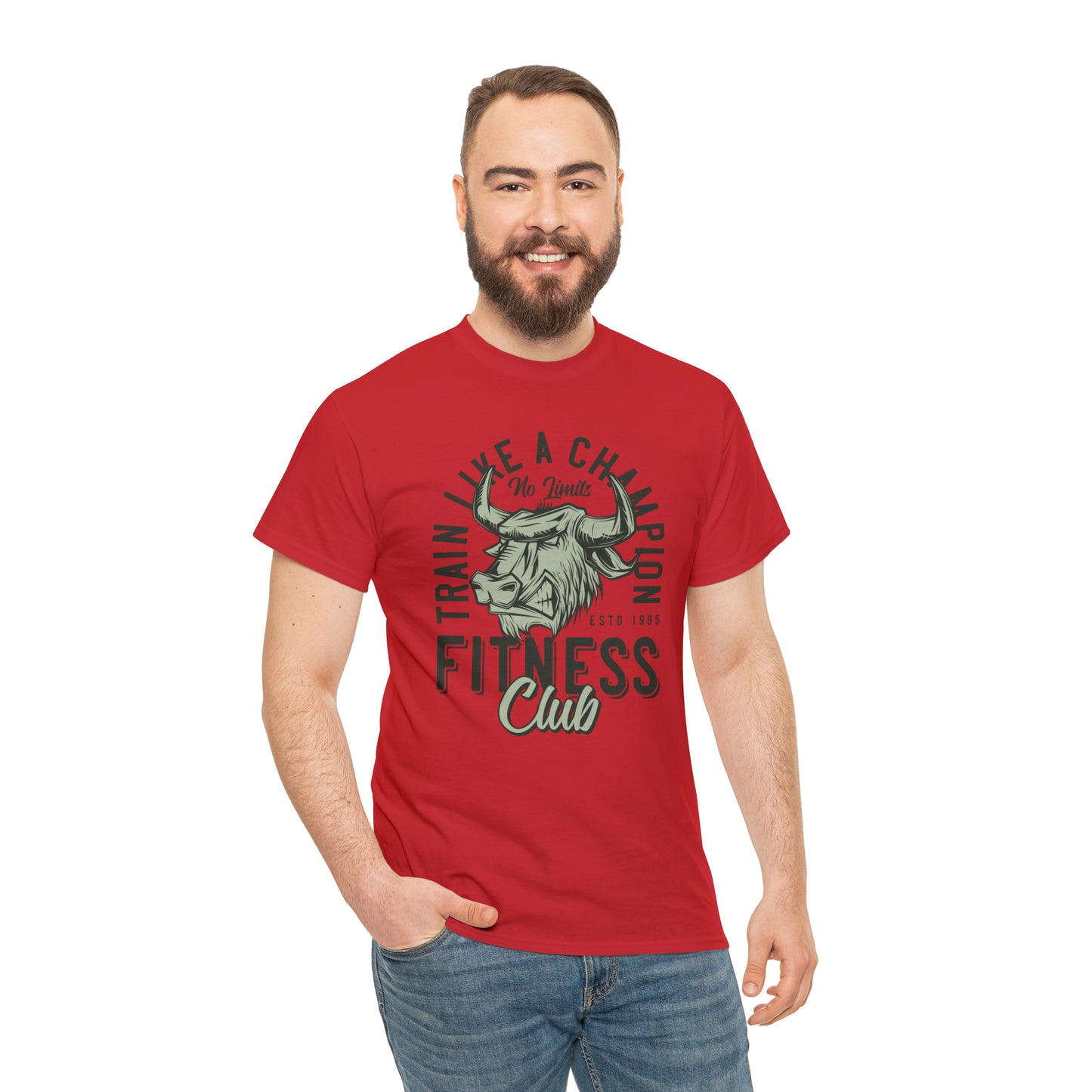 Bull Fitness Club Cotton Tee