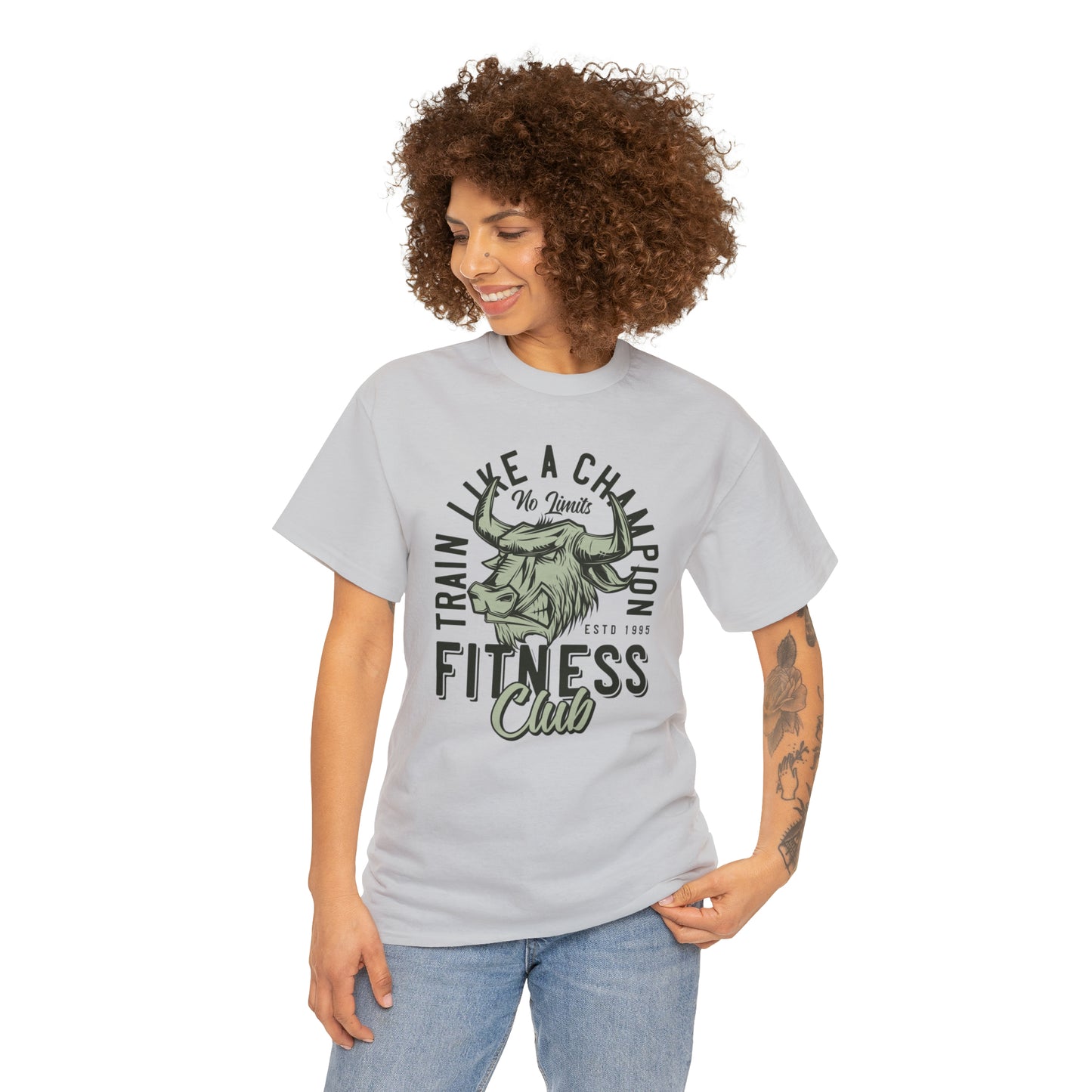 Bull Fitness Club Cotton Tee