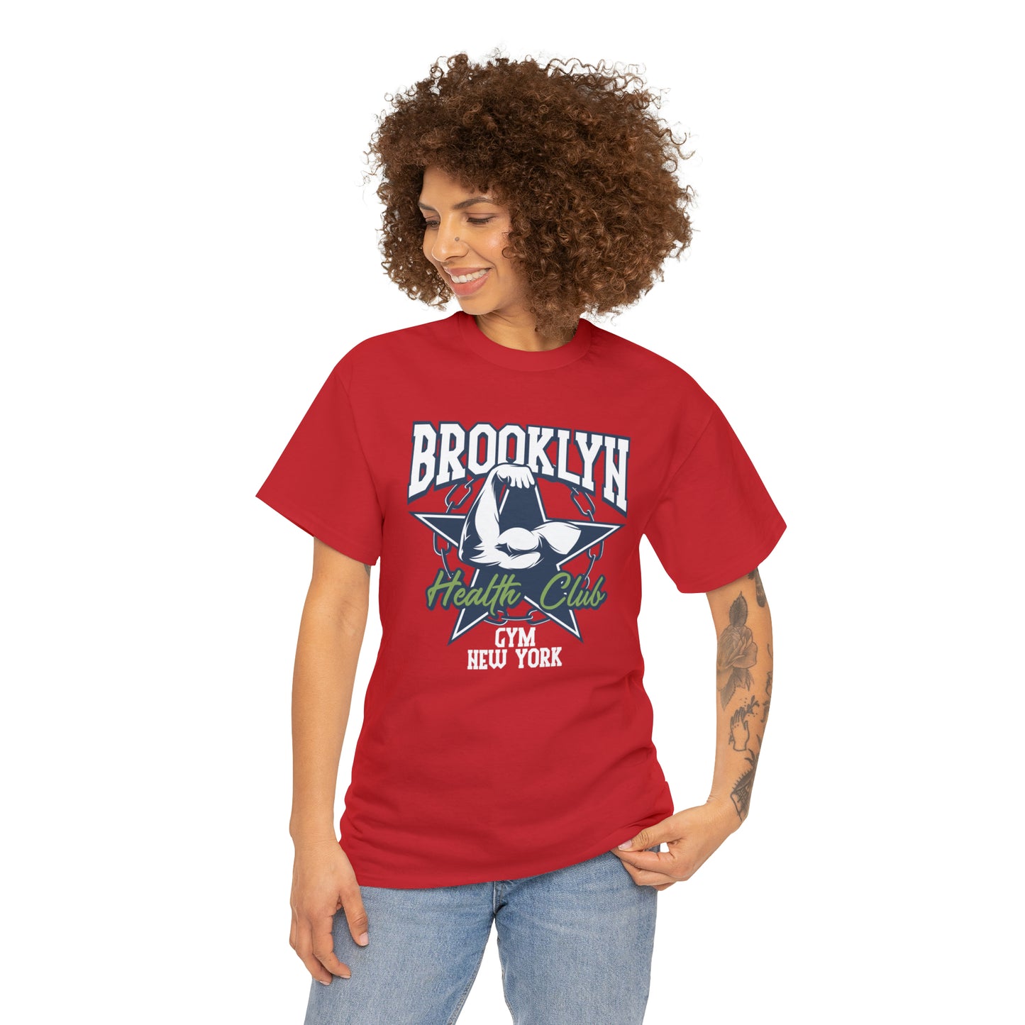 Brooklyn Health Club Gym Cotton Tee