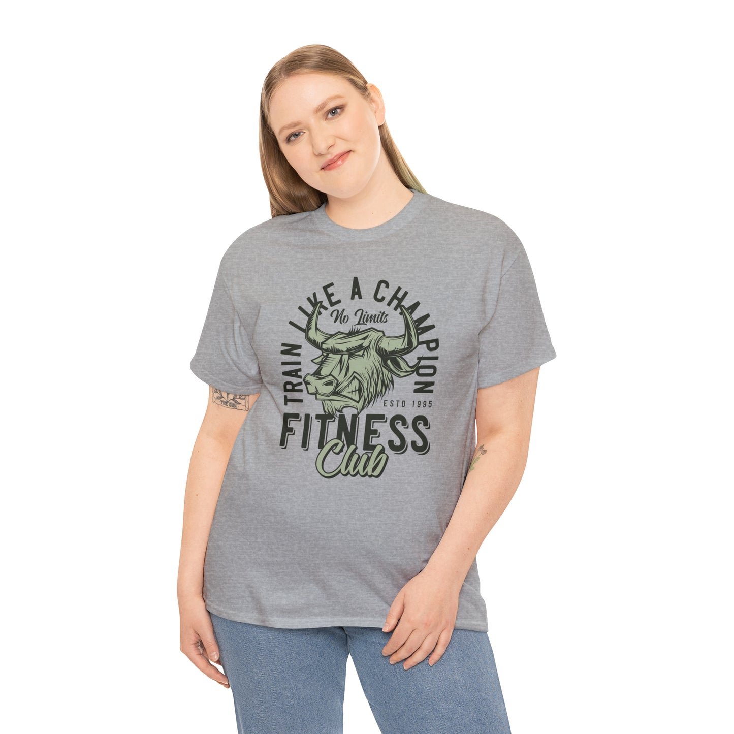 Bull Fitness Club Cotton Tee