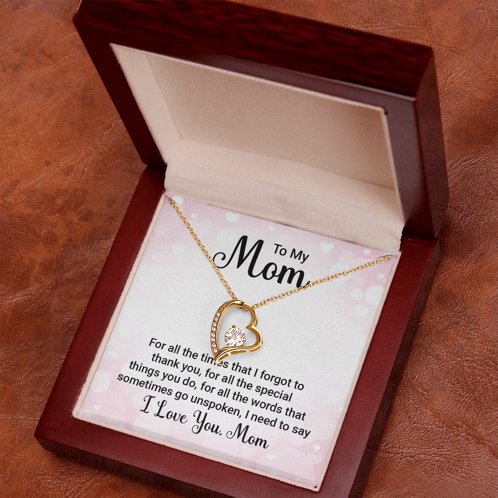 Mother's Day Forever Love Necklace