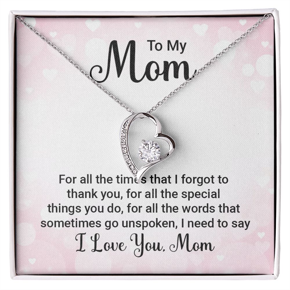 Mother's Day Forever Love Necklace