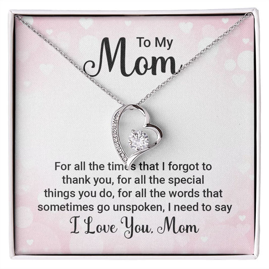 Mother's Day Forever Love Necklace