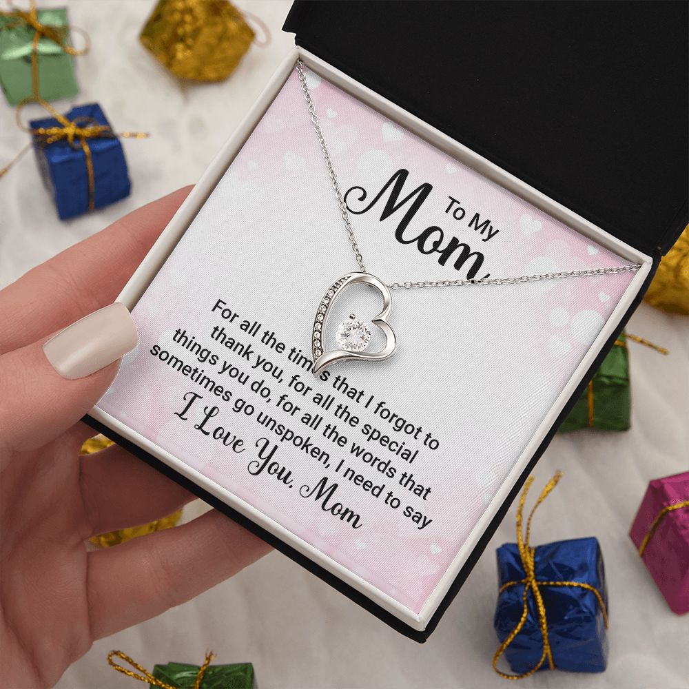 Mother's Day Forever Love Necklace