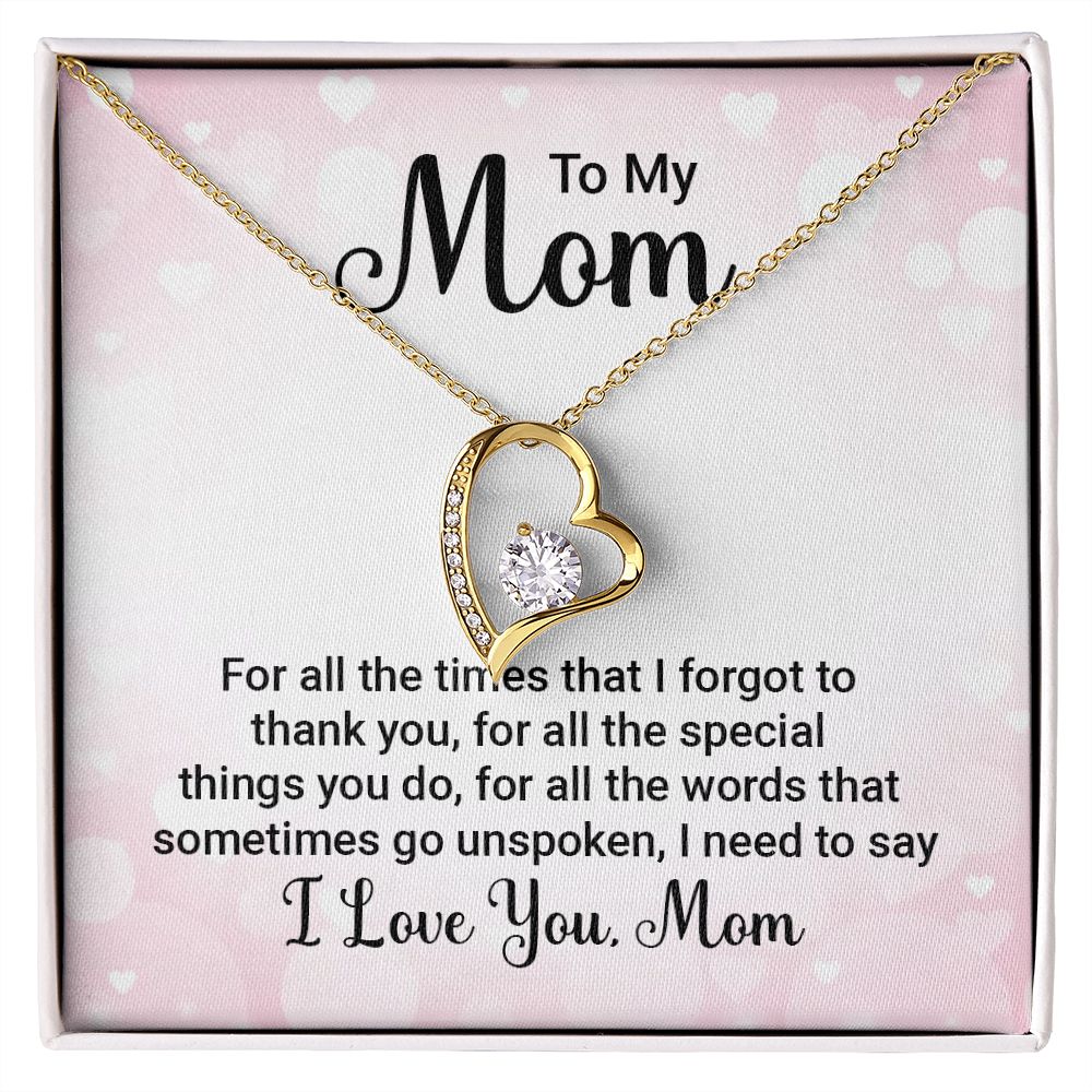 Mother's Day Forever Love Necklace