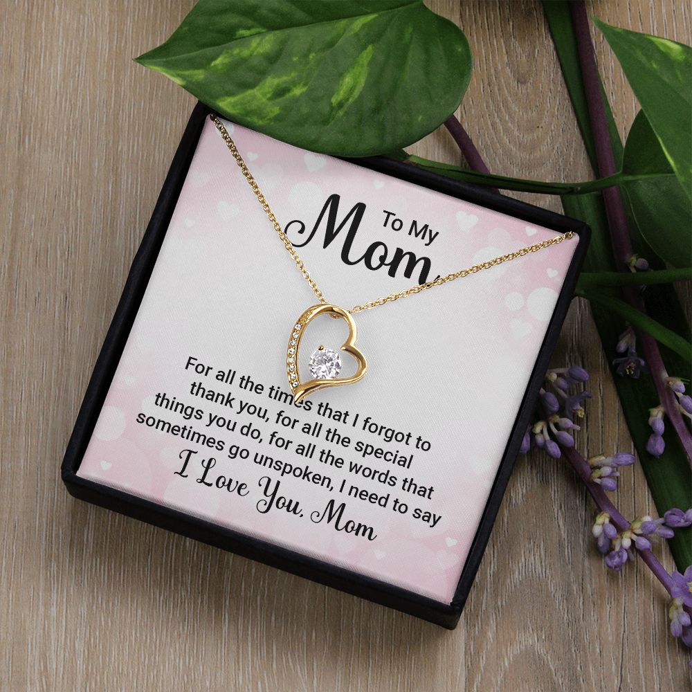 Mother's Day Forever Love Necklace