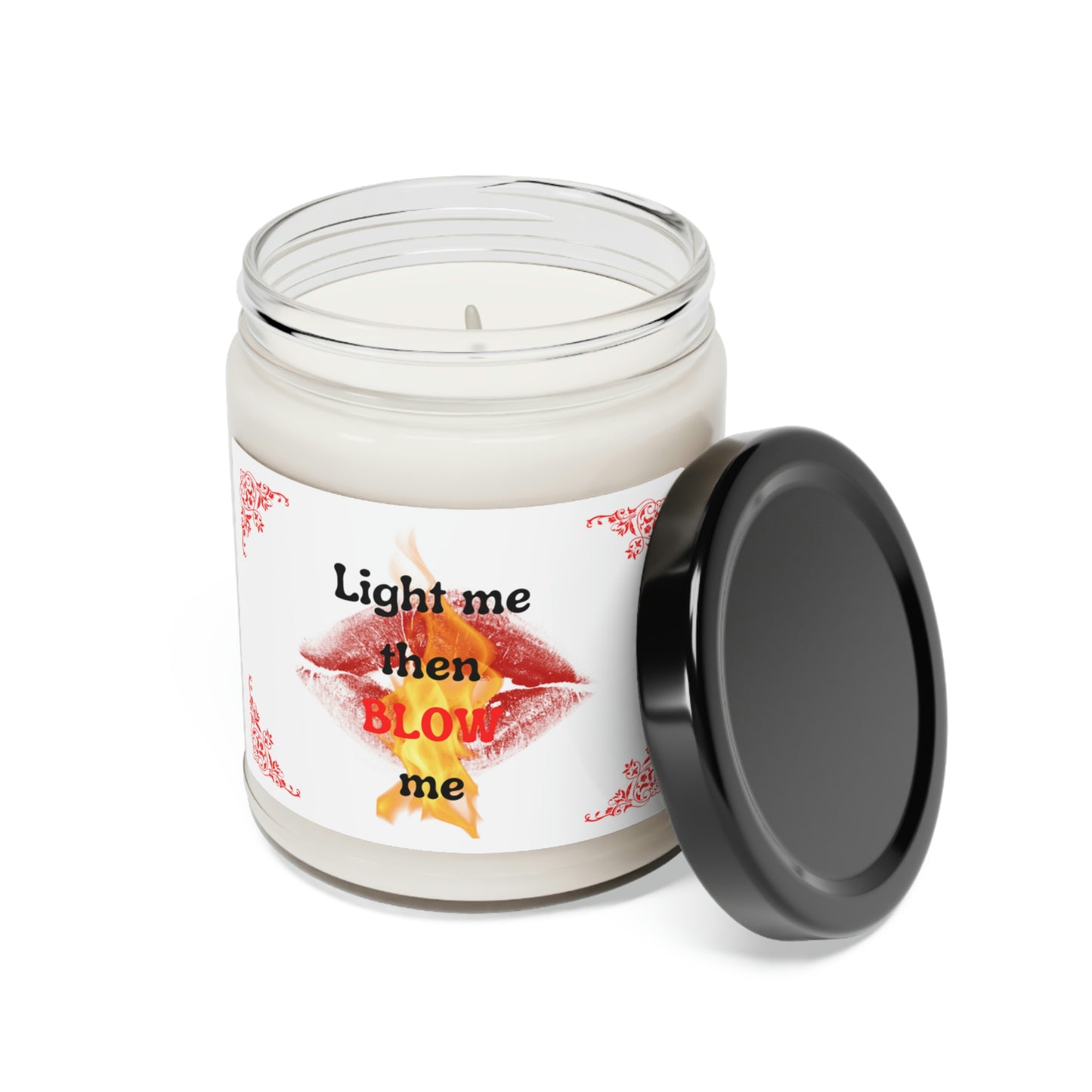 Light Me Then Blow Me Scented Soy Candle, 9oz