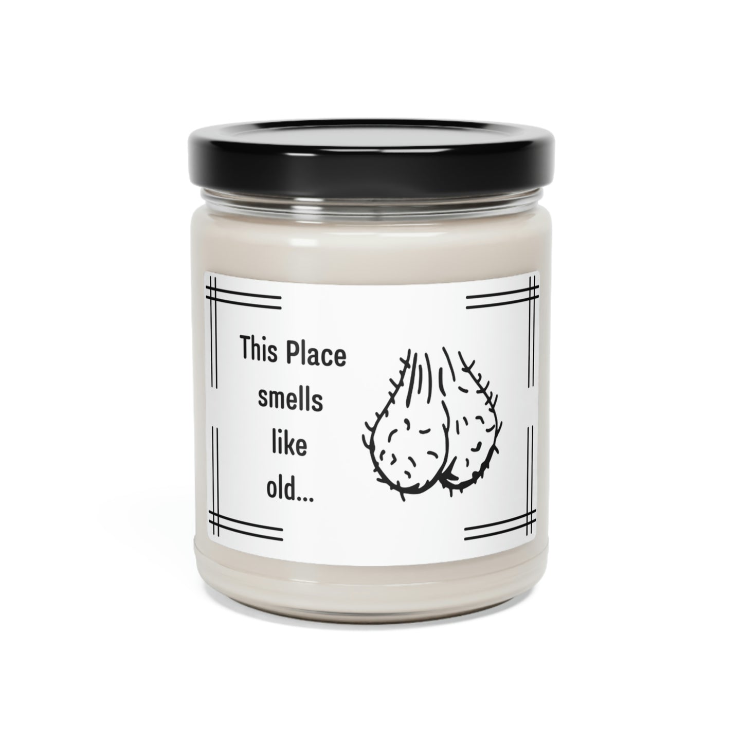 This Place Smells Like Old Balls Scented Soy Candle, 9oz