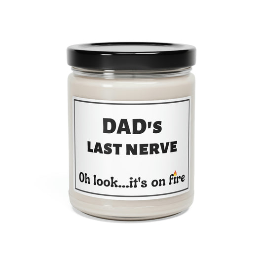 Dad's Last Nerve Scented Soy Candle, 9oz