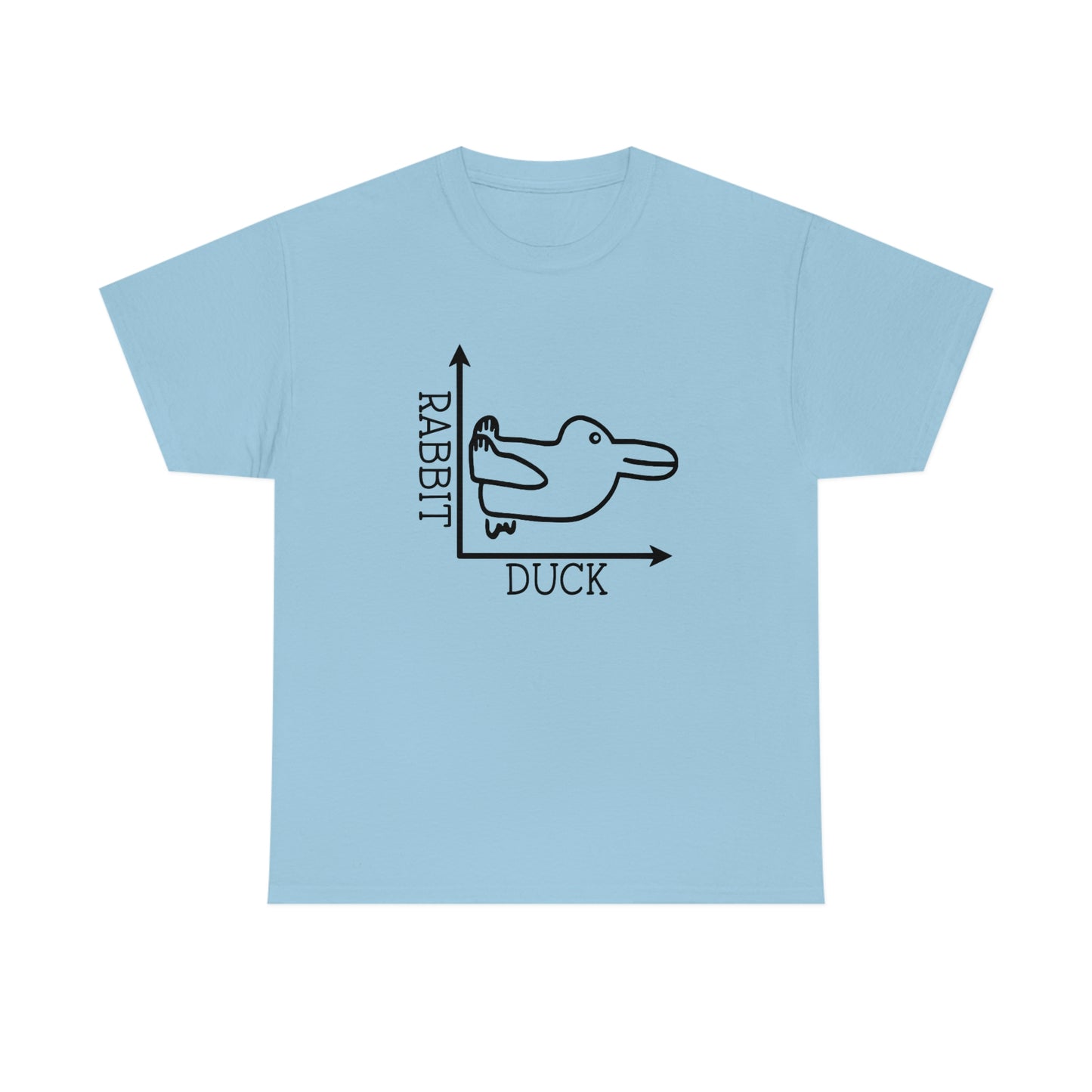 Rabbit Duck Unisex Heavy Cotton Tee