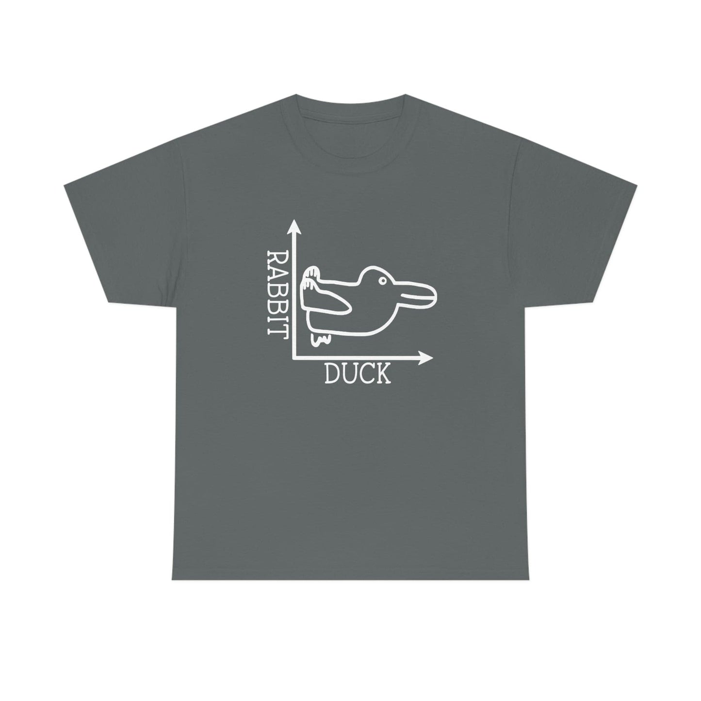 Rabbit Duck Unisex Heavy Cotton Tee