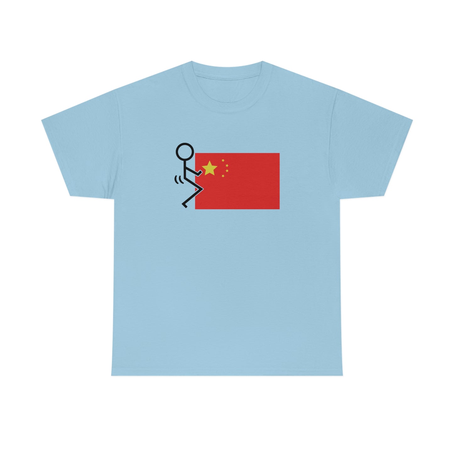 Fuck China Unisex Heavy Cotton Tee