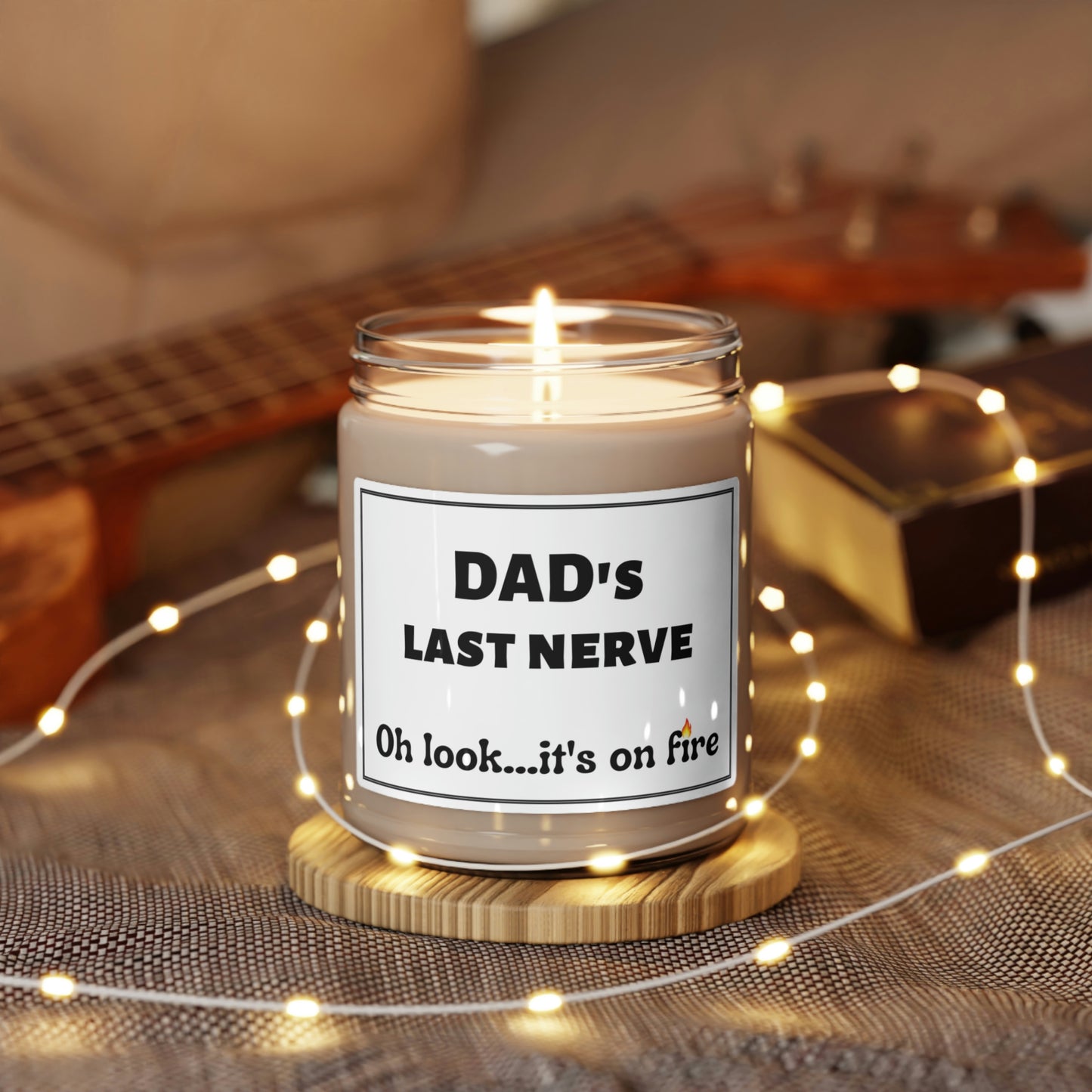 Dad's Last Nerve Scented Soy Candle, 9oz