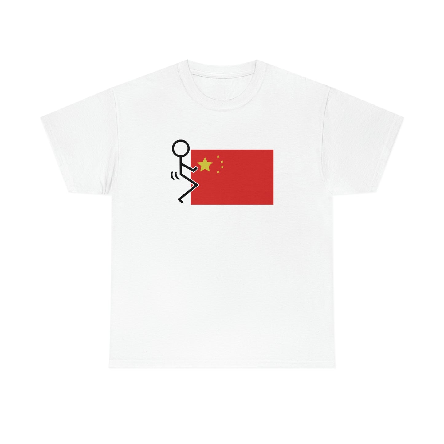 Fuck China Unisex Heavy Cotton Tee