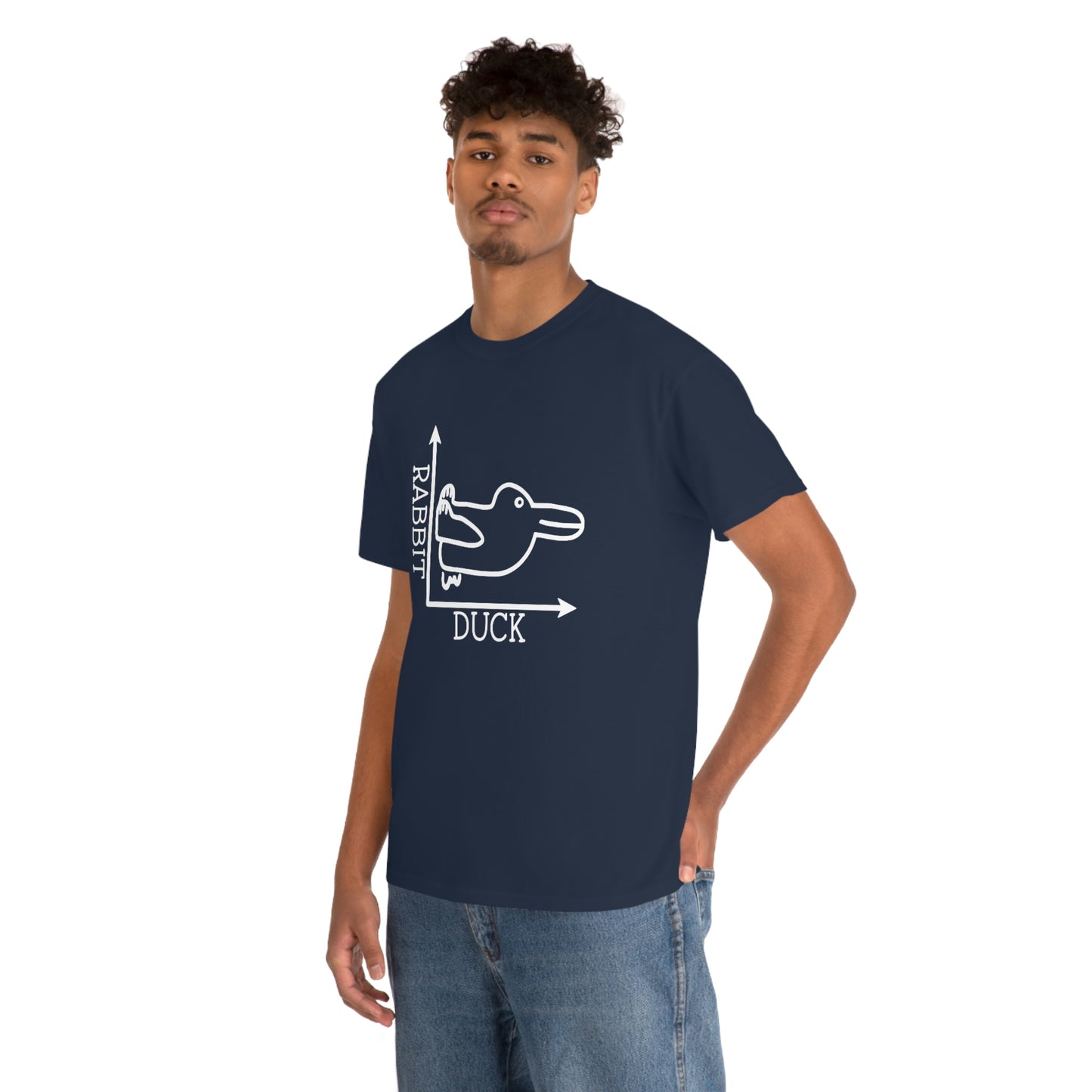 Rabbit Duck Unisex Heavy Cotton Tee