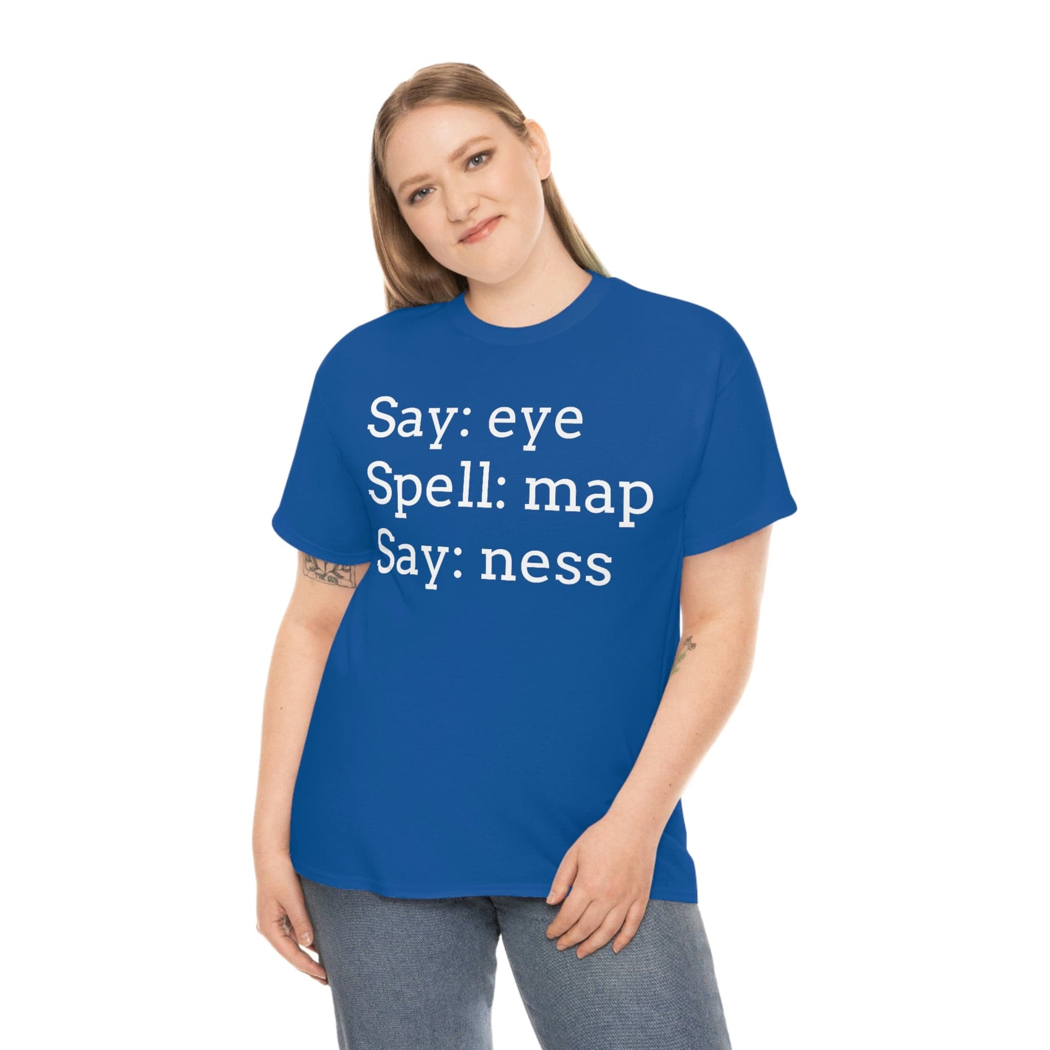 Eye map sale ness shirt