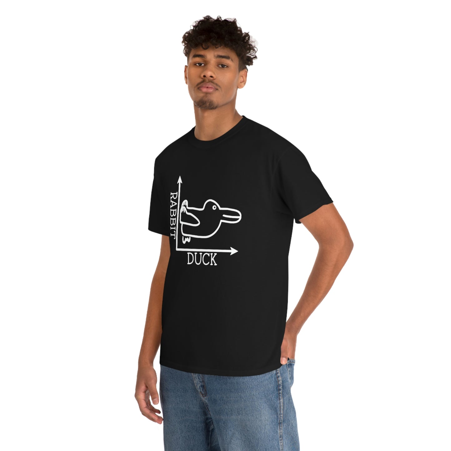 Rabbit Duck Unisex Heavy Cotton Tee