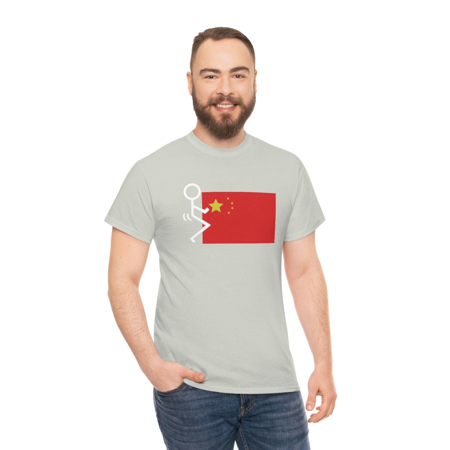 Fuck China Unisex Heavy Cotton Tee