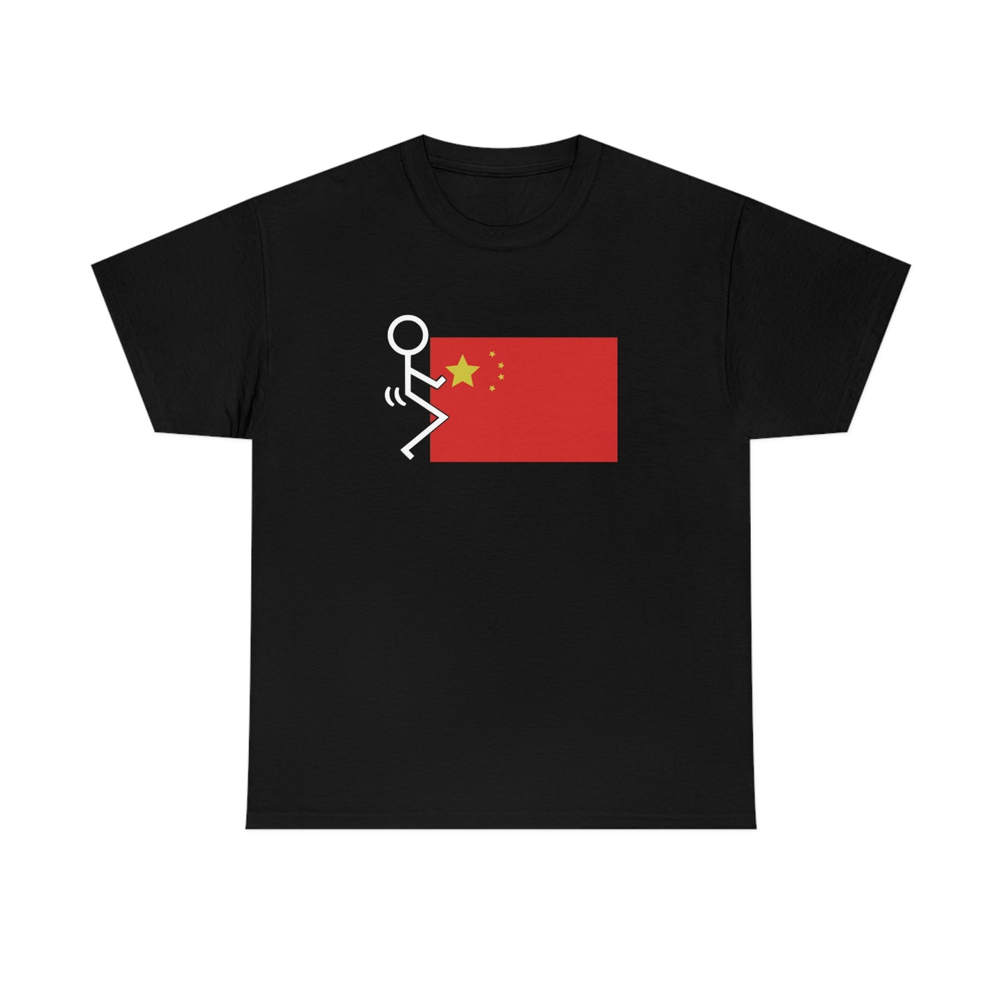 Fuck China Unisex Heavy Cotton Tee