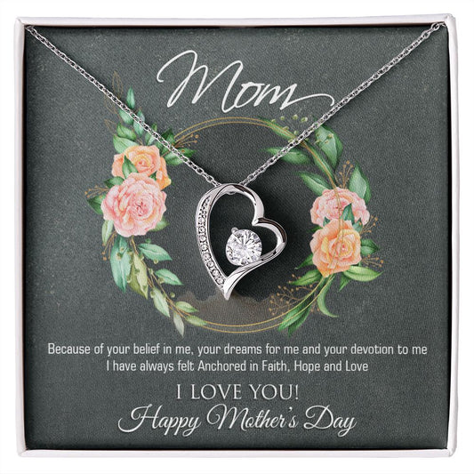 Mother's Day Heart Necklace