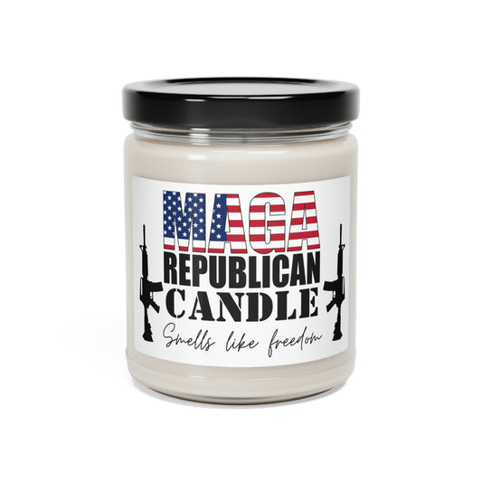 MAGA Republican Scented Soy Candle, 9oz
