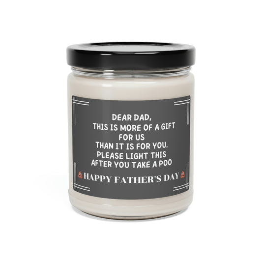 Father's Day Scented Soy Candle, 9oz