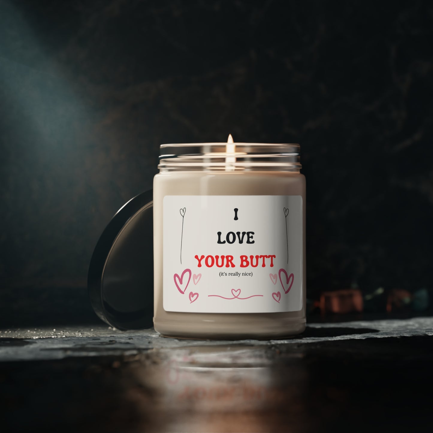 I Love Your Butt (it's really nice) Scented Candle, 9oz